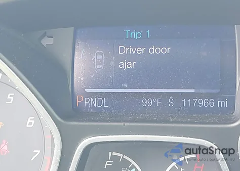 2013 Ford Focus Se из США, поврежденный, VIN 1FADP3F27DL183754